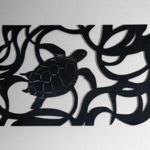Tartaruga taglio laser Mana Lab decorazione a muro